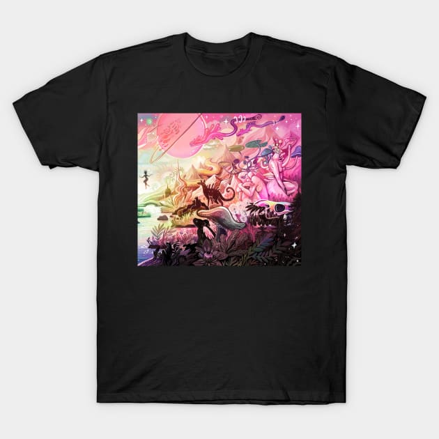 Vivid Dreaming (Right Version) T-Shirt by Bethaliceart